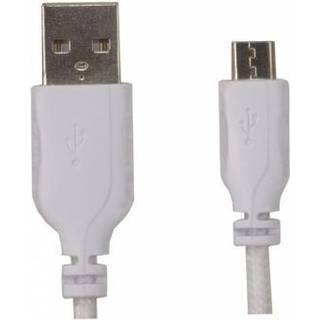 iSimple micro-USB till USB 1 M Vit
