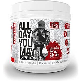 5% Nutrition All Day You May Caffeinated, 500 g (Fruit Punch)