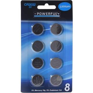 Batteri CR2032 - 8 stk.