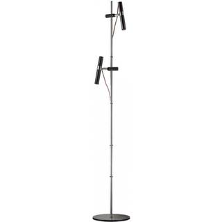 Rendl - VIPER FL - Kromfarvet gulvlampe - Sort