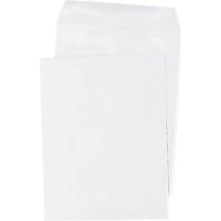 Universal UNV42103 Self-Stick Open-end #15-1/2 kvadratklap 12 tommer x 15,5 tommer. Katalogkonvolutter-Hvid (100/boks)