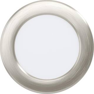 EGLO FUEVA 5 indbygningsspot Ø117 mm, 4000K, børstet stål
