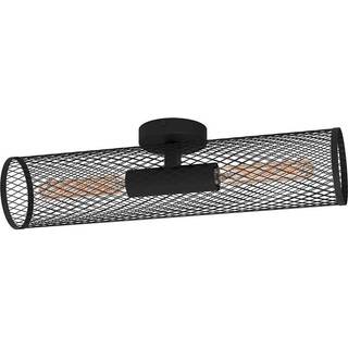 EGLO REDCLIFFE væg/loftlampe, sort