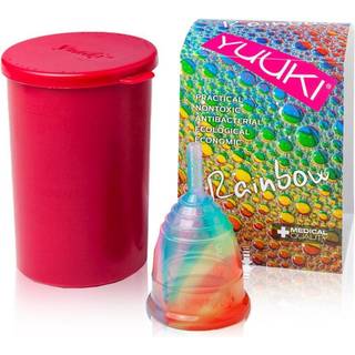 Yuuki Rainbow Jolly 1 + cup menstruationskop Størrelse small (⌀ 41 mm, 14 ml) 1 stk. - 1 stk.