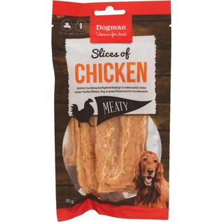 Dogman Meaty Chicken Slices Grain-Free Dog Treats 80g