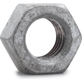FAST møtrik, varmforzinket, M30 - 10 stk.