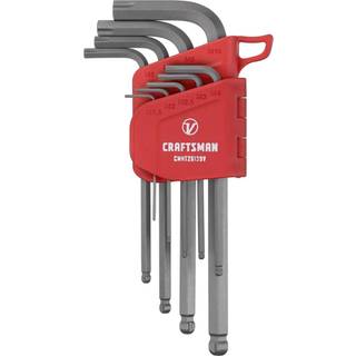 Håndværker V-serie Hex Key Allen Set MM 9 Piece (CMHT26139V)