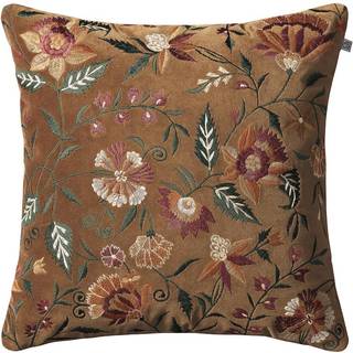 Chhatwal & Jonsson Suri Cushion Cover 50x50cm Cognac - Pyntepuder & Betræk Velour Multi - CC270182-16V