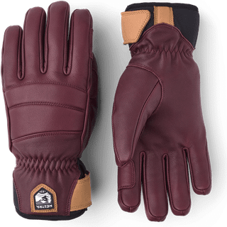 Hestra Fall Line 5-finger 10 BORDEAUX