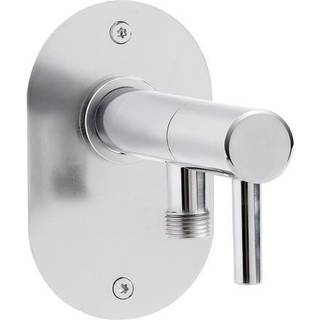 Frostline Wall 300-550 mm udendørshane i poleret stål