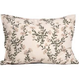 Garbo & Friends Honeysuckle Muslin Pudebetræk 50x70 Cm - Pudebetræk Bomuldsmuslin Sand - GF13022-2800-163GL