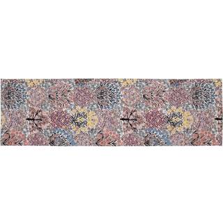 Almedahls Botanic Garden løber 45x150 cm Lyserød/Brun