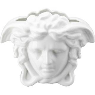 Versace Medusa Grande Vase 15 Cm - Vaser Porcelæn Hvid - 14493-800001-26015