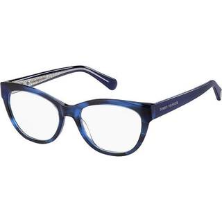 Tommy Hilfiger TH 1863 38I 53 Briller Kvinder Blue - Stripe Blue Black - 53mm