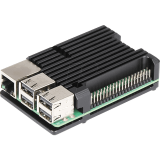 Joy-it Holdbart aluminiumkabinet til Raspberry Pi 5