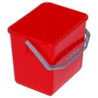 Spand Rød 6 Ltr.