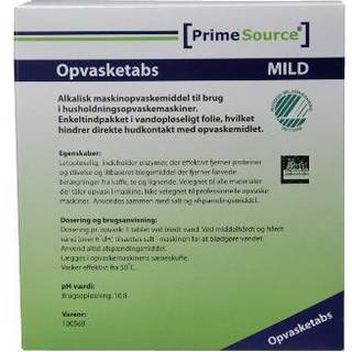 Prime Source Mild Opvasketabs