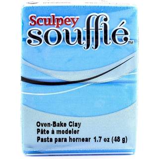 Sculpey Souffl? Polymer ovn-bake ler Robins ?gbl? ikke giftig 1,7 oz. Bar Fantastisk til smykker, der fremstiller feriediy blandede medier og mer