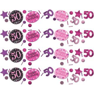 Konfetti 50 år Pink Sparkling