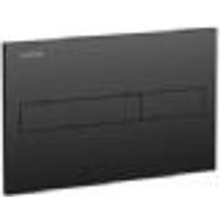 LAUFEN betjeningsplade, 250 x 10 x 160 mm, sort