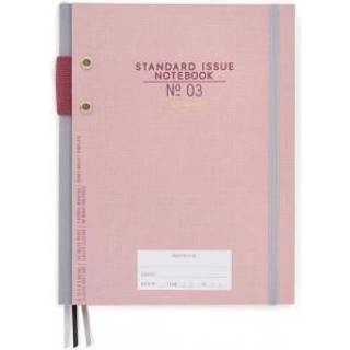 Designworks Ink Notebook Standard Issue Pink - Notesbog
