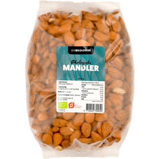 Lev Økologisk Mandler (1 kg)