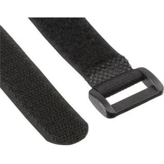 Hook-and-loop velcrobånd / burrebånd, 20 mm. bred | 10 stk. 20x100 | PRIS-MATCH