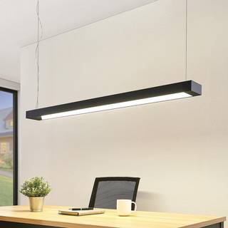 Arcchio LED-pendellampe Cuna, sort, 122 cm, metal