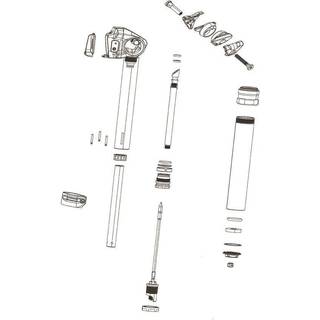 Rockshox Sadelpindsklemme Reverb A1-A2 Seatpost Clamp Kit