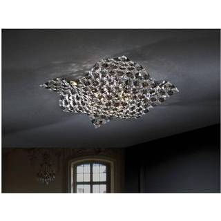 SATÉN væg- og loftlampe krystal 41 cm