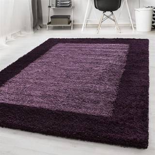Life 1503 tæppe - Lilla - 120X120 cm (Rundt)