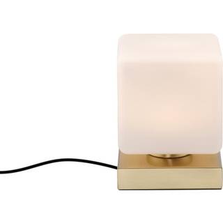 Bordlampe messing inkl. LED dæmpbar med touch - Jano