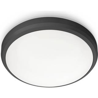 Philips Doris LED Udendørsloftslampe i sort - 6W 40K IP54 HV