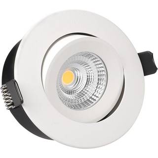 ANTIDARK - Downlight Indbygningsspot 7W 3000K Tilt Hvid