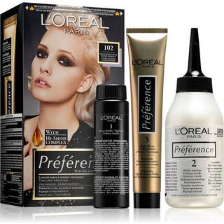 L’Oréal Paris Préférence Hårfarve Skygge 102 Extremely Light Iridescent Blond 1 stk. - 1 stk.