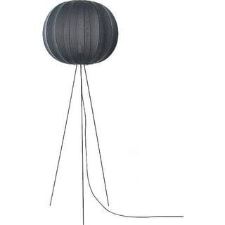 Made By Hand  Knit-Wit 60 Round Gulvlampe Høj - Made By Hand Black
