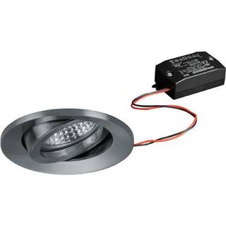 BRUMBERG LED-indbygningsspot Berrie-R, 3000K, tænd/sluk, nikkel