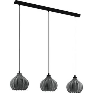 EGLO TAMALLAT pendant light black-transparent