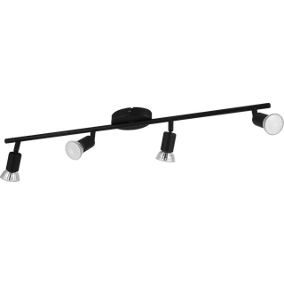 EGLO BUZZ LED spotskinne 4L, sort
