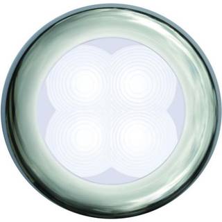 Spotlight Hella, rustfrit stål, LED, 12 V, 0.5 W, med hvidt skær