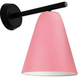 Capelo væglampe B1 H170 Rosa RAL 3015 sort base