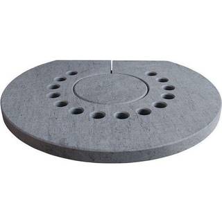 Aduro Fedtstens-/ serpentino topplade til Aduro Hybrid 1 & 2 serien  Serpentino - Ø49x3