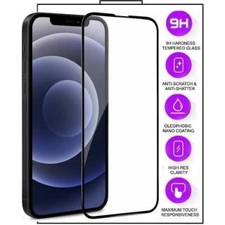 iPhone 14 PRO - 10D Helskärm Härdat Glas