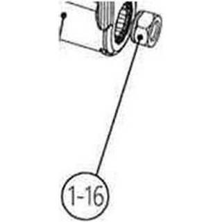 BuzzRack Selvlåsende møtrik M12X40