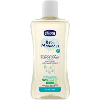 Chicco Baby Moments Mild baby shampoo til hår og krop 200 ml - 200 ml