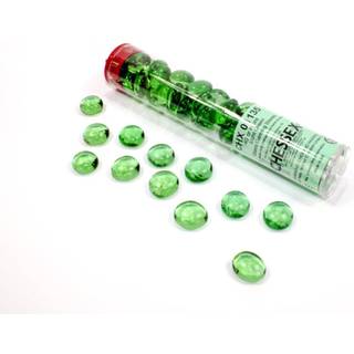 Gaming Glass Stones in Tube - Crystal Light Green (40)
