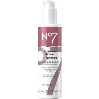 No7 Restore & Renew Cleansing Lotion - 200 ml.