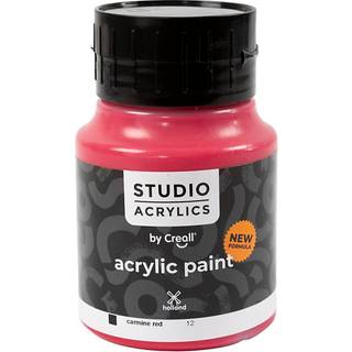 Akrylmaling 500 ml - Studio Acrylic - Carmine Red