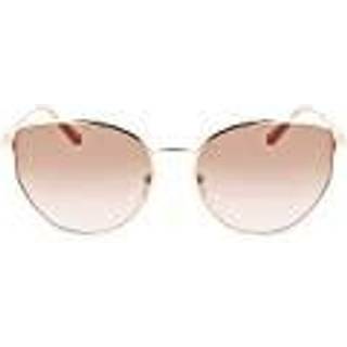 Calvin Klein Kvinde CK22113S 717 Solbriller Metal Guld Brun Geometrisk Skygge