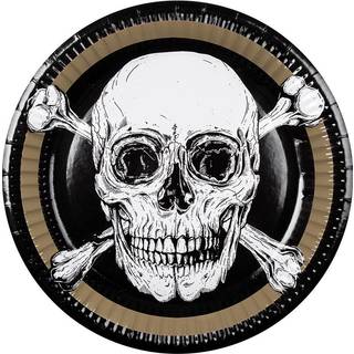 Pirat tallerken 23 cm
